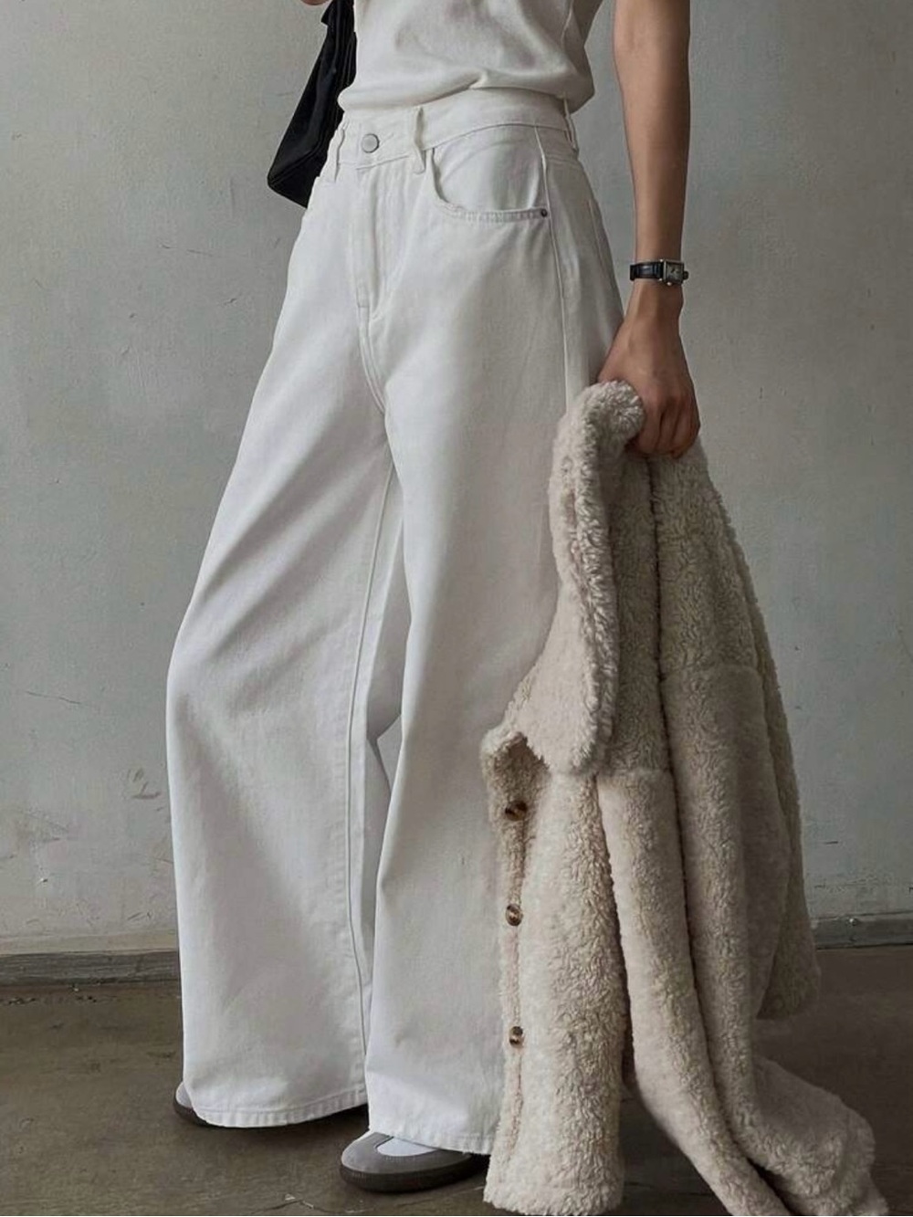 SHEIN High Waist Wide Leg Jeans